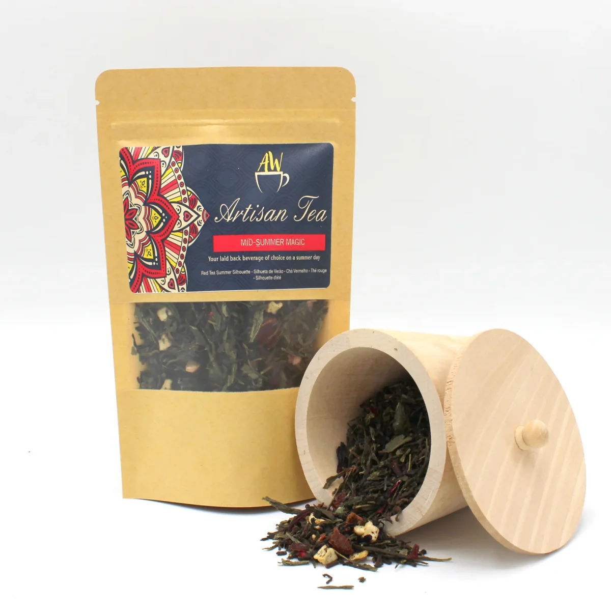 Chá Silhueta de Verão - Chá Vermelho (Mid-summer Magic) 50g - Image 2