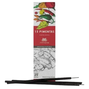 Incenso PREMIUM Nirvana Natural 13 PIMENTAS