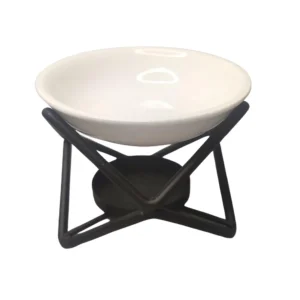 Queimador Suporte hexagonal em cerâmica e metal