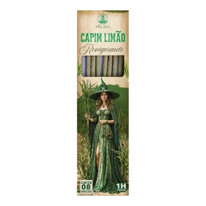 Incenso Vila Zen Capim Limão - Revigorante