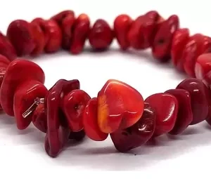 Pulseira Cascalho Coral