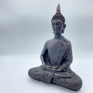 Buddha Sentado Estatueta (19.5x27cm)