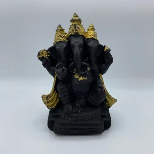 Estatueta Ganesha Triforça Ganesha (21x12cm)