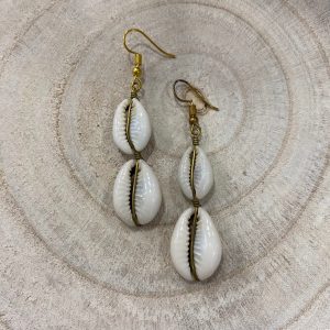Brincos Tridus II, 2 Conchas