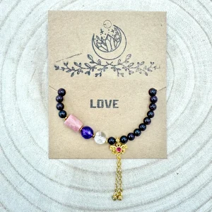 Pulseira Tailandesas c/ Intençóes - Amor (VARIEDADES) Preto