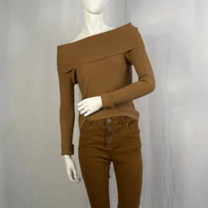 Blusa Camel Cai-Cai