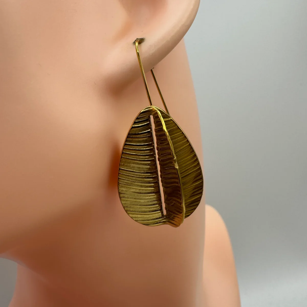 Brincos Semente 3D Dourado - Image 3