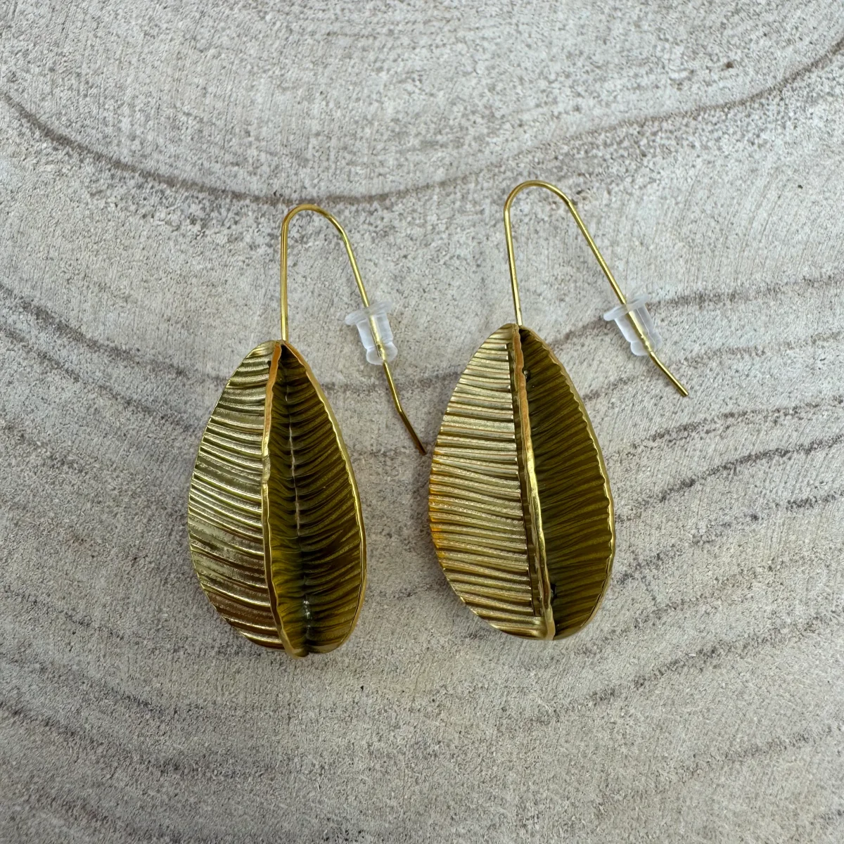 Brincos Semente 3D Dourado - Image 4