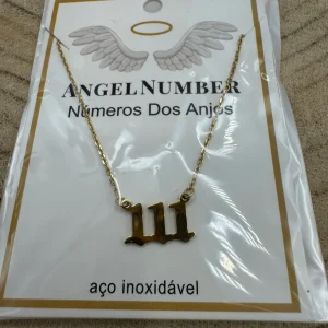 Fio Número dos Anjos 111 Dourado