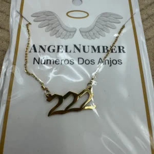 Fio Número dos Anjos 222 Dourado