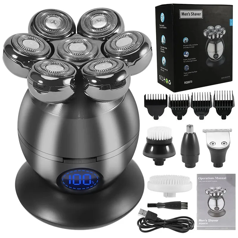 Barbeador Masculino Elétrico - IP68 5 em 1 - Image 2