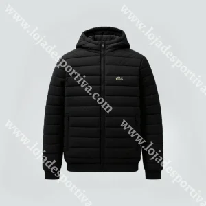 BLUSÃO LACOSTE PRETO HOMEM