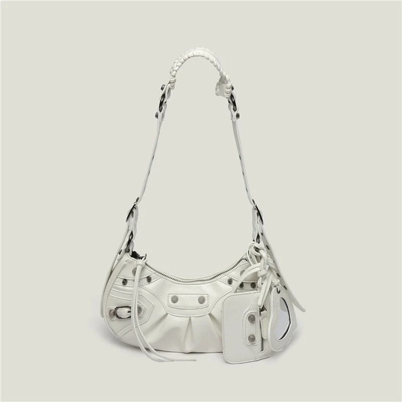 Bolsa Baguete Feminina Média de Couro - Frete Grátis - Image 6