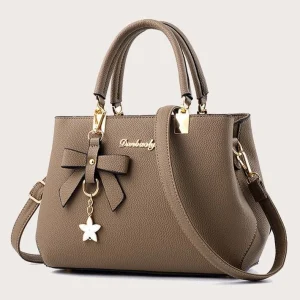Bolsa de Couro Feminina Executive - Frete Grátis