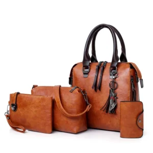Bolsa Feminina de Couro - Frete Grátis