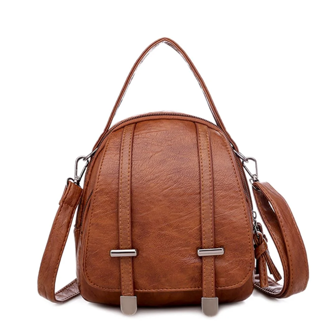 Bolsa Transversal de Couro Legitimo Feminina - Frete Grátis - Image 2