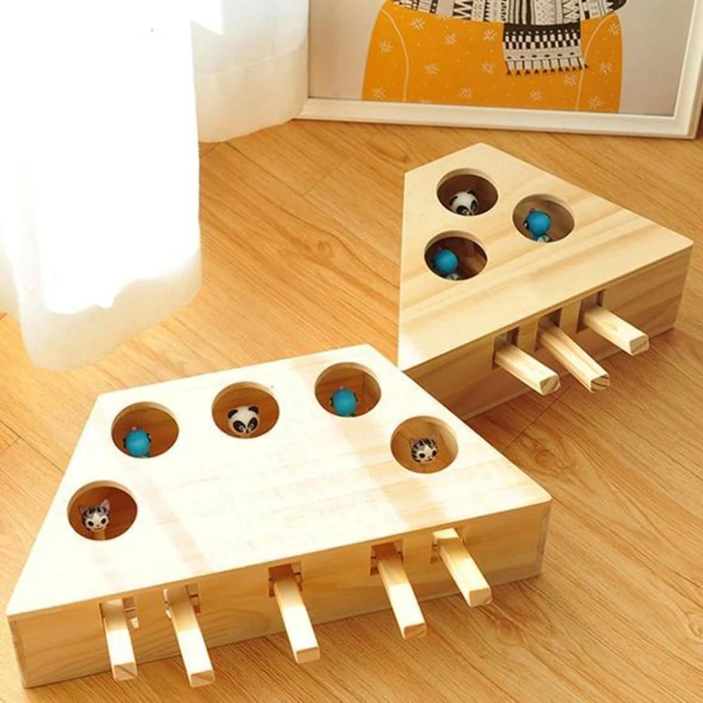 Brinquedo De Madeira Para Gatos - Image 8