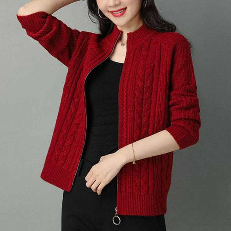 Cardigan Feminino Inverno Frio Manga Longa - Frete Grátis - Image 8