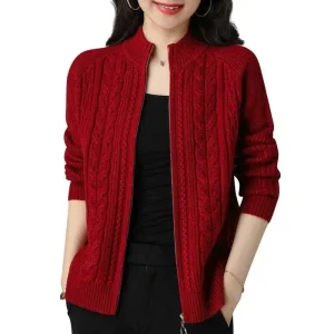 Cardigan Feminino Inverno Frio Manga Longa - Frete Grátis
