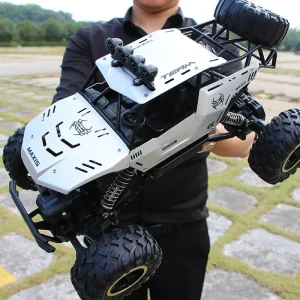 Carro de Controle Remoto Com Luzes LED Para Crianças