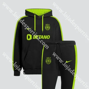 FATO TREINO BETANO PRETO/VERDE SPORTING CP 25/26