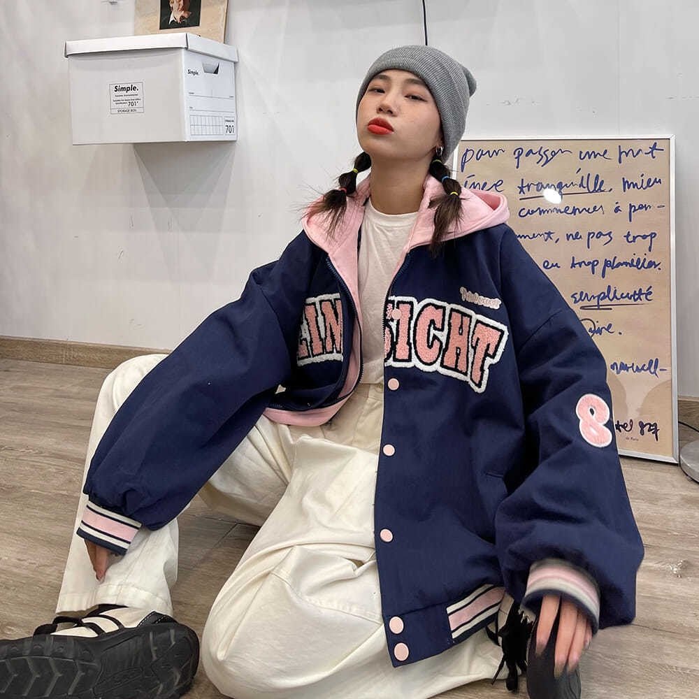 Jaqueta Feminina Baseball Streetwear - Image 2