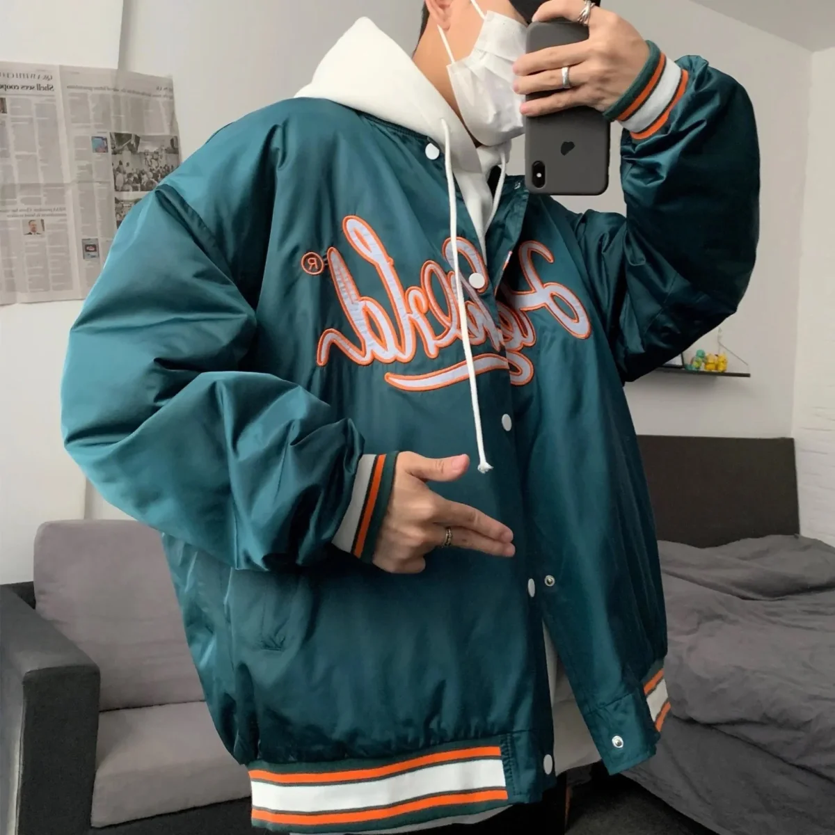 Jaqueta Feminina Baseball Streetwear - Image 6