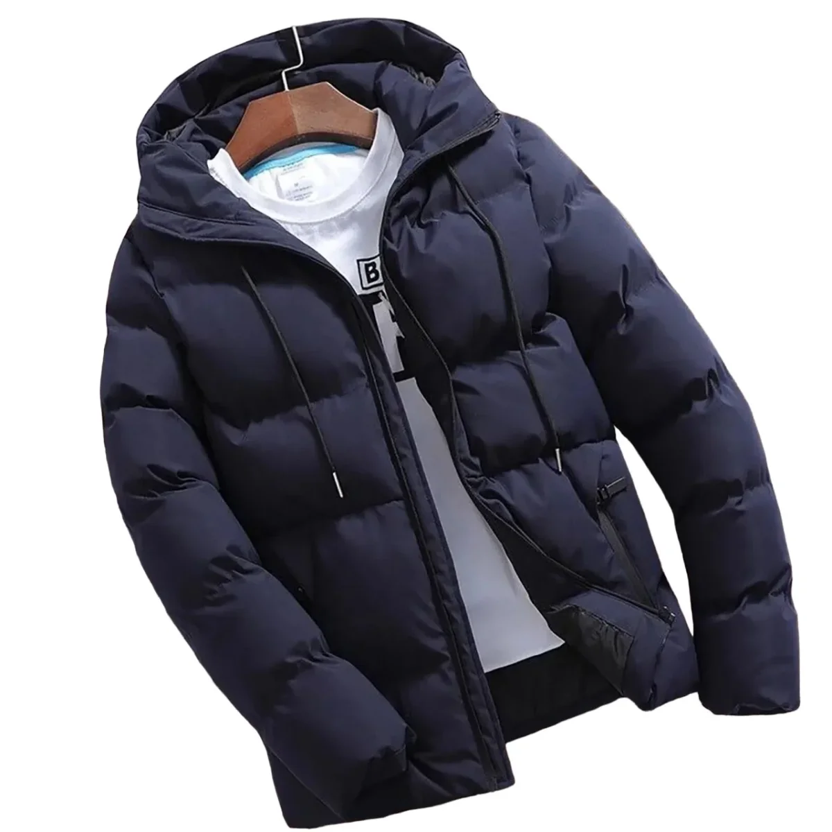 Jaqueta Masculina de Capuz - Puffer - Image 6