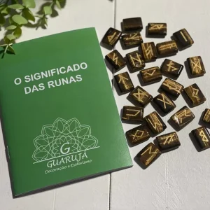 Jogo Runas Olho Tigre (24pcs)