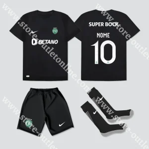 KIT CRIANÇA 4º EQUIPAMENTO SPORTING CP 23/24