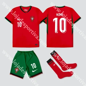 KIT CRIANÇA PRINCIPAL PORTUGAL EURO 2024