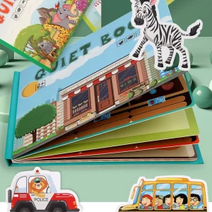 Livro Educativo de Aprendizagem Infantil - KidsBook™