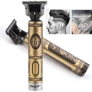 Máquina De Cortar Cabelo Barba Buda Dragão Aparador - Frete Grátis