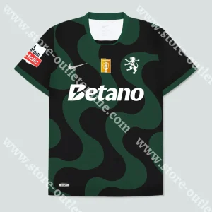 CAMISOLA ALTERNATIVA PRETA SPORTING CP 25/26