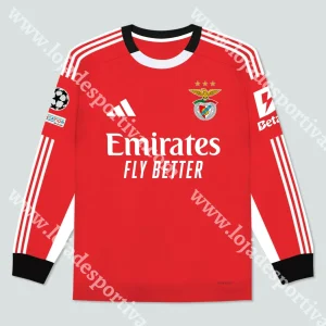 CAMISOLA PRINCIPAL MANGA COMPRIDA SL BENFICA 25/26
