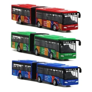 Ônibus Duplo Diecast Para Criança
