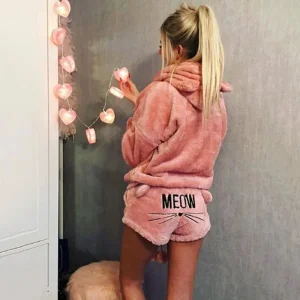 Pijama Feminino Conjunto Gato Meow