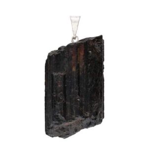 Pendente Pedra Turmalina Negra