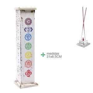 Queimador Madeira 7 Chakras (11cm)