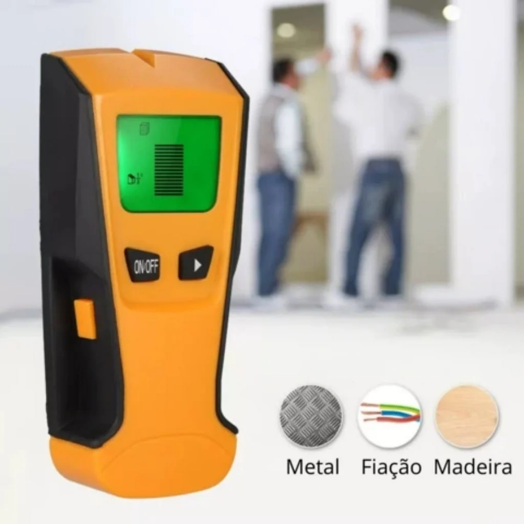 Scanner de Parede - Detector de Tubo, Cano, Água, Pvc, Madeira, Fio, Metal - Frete Grátis - Image 4
