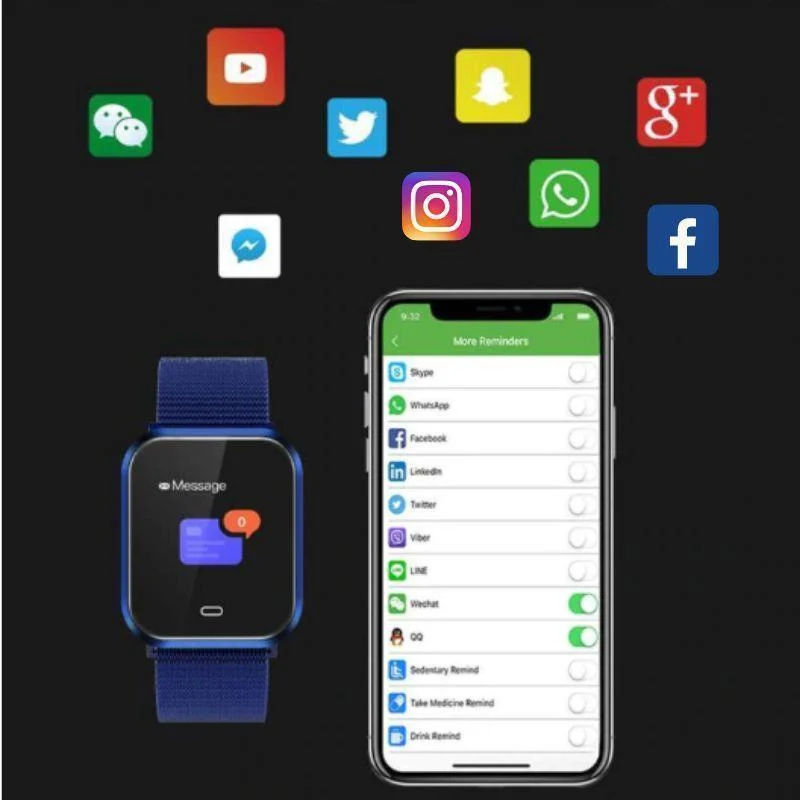 Smartwatch Fit Pró - Android e iOS - Image 8