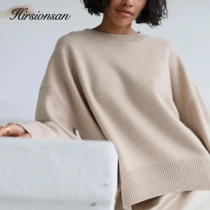 Suéter Feminino  Hirsionsan-Pulôver
