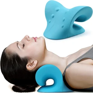 Travesseiro Ortopédico Massageador Para Dores No Pescoço Ombro Coluna Cervical - CalmLife™